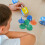 18Stk Kinder Holz Tops Robuste Holz Spieletops 5