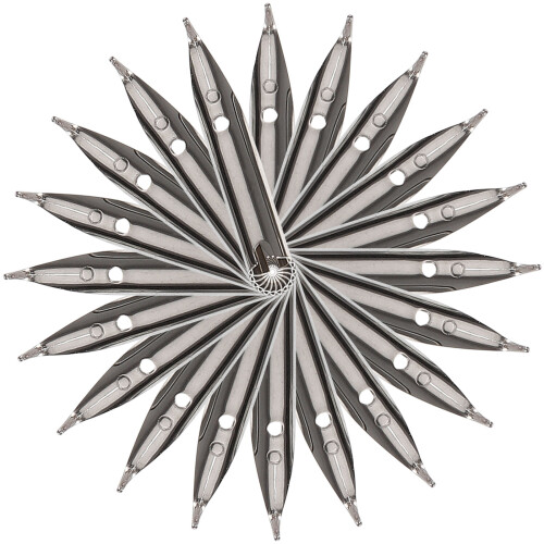 80Stk Kalligraphie-Federn Metall Silber - Für Füller