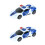 2Pièces Jouet Police ABS Éducative 5