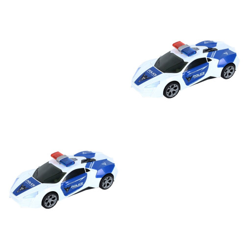 2Pièces Jouet Police ABS Éducative 2