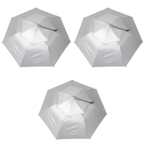 3Stk Hands-Free Angel Silber Oxford Wind- Und 2