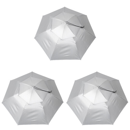 3Stk Hands-Free Angel Silber Oxford Wind- Und 1