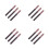 12Stk Lippen Pinselset Künstliche Faser Multifunktions Make-Up 2
