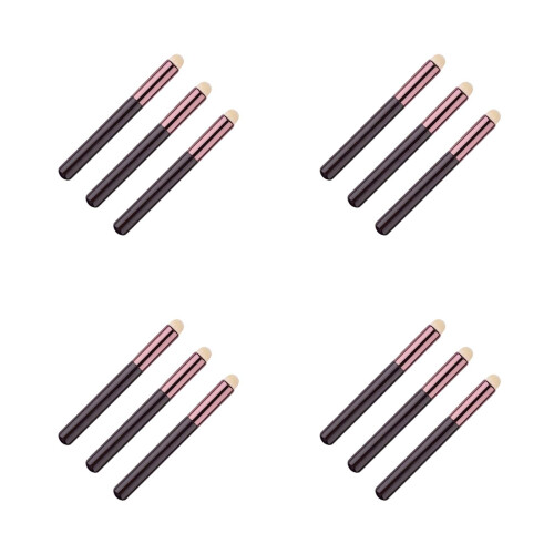 12Stk Lippen Pinselset Künstliche Faser Multifunktions Make-Up 1