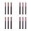 12Stk Lippen Pinselset Künstliche Faser Multifunktions Make-Up 3