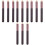 12Stk Lippen Pinselset Künstliche Faser Multifunktions Make-Up 7