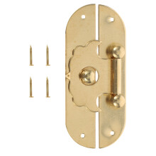 2Stk Robuster Kupfer Boxverschluss Gold Schmuckkasten Holzverschluss