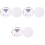 3Stk Acryl WiFi Mit Passwort Hotel Büro Elegant 3