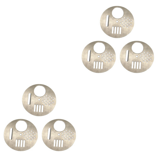 12Pièces Accessoire Ruche Argent Métallique Rotation Entrée Ventilée 2