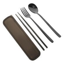 4Ensembles Acier Inoxidé Couverts École Maison