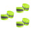 6Pièces Bracelets Fluorescents Pour Course 6