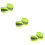 6Pièces Bracelets Fluorescents Pour Course 9