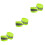6Pièces Bracelets Fluorescents Pour Course 5