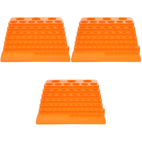 3Pièces Rangement Forets Orange Durable Pour Atelier 2