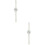 2Pièces Blancs Bracelet Ajustable Décoratif Confortable 6