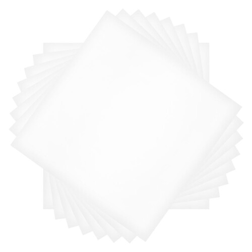 40Pièces Transfert Broderie Hydrosoluble Blanches Pour Tissus 2