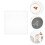 40Pièces Transfert Broderie Hydrosoluble Blanches Pour Tissus 10