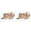 2Pièces Muselière Marron Clair Protection Anti-Morsure 3