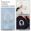 100Pièces Corde Élastique Blanche, Souple Résistante Pour 9