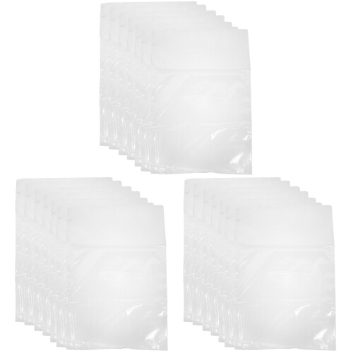 300Pièces Sacs Transparent PVC Pour Protection Rangement 1
