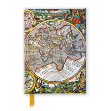 Pieter van den Keere Antique Map Foiled Journal Other Book