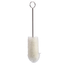 2Pièces Brosse Blanche Pour Trompette En Plume Métallique Durable