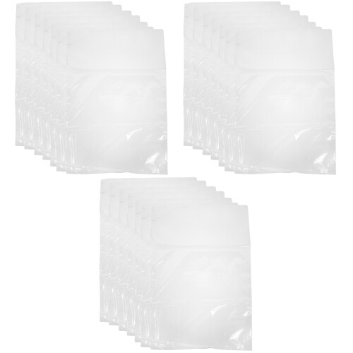 300Pièces Sacs Transparent PVC Pour Protection Rangement 2