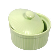 1Pièces Bol À Dessert Vert En Céramique Bol À Cuisson Durable Et Sûr