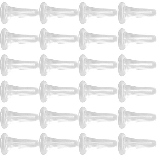 200Pièces Fixations D'oreilles Transparentes Plastique Pour 2
