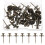 30Pcs Multifunctional Push Pins Hooks for Decorative Wall Hanging 8