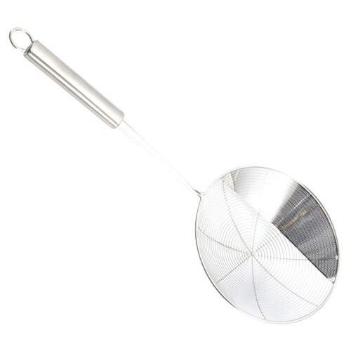 3Pcs Stainless Steel Skimmer Slotted Spoon Silver Kitchen Tool 2