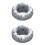 2Pcs Creative Simple Vintage Ashtrays with Grooved 7