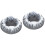 2Pcs Creative Simple Vintage Ashtrays with Grooved 6