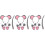 3Sets Mouse Cosplay Set Assorted Color Fabric Ears Headbands for Party 6
