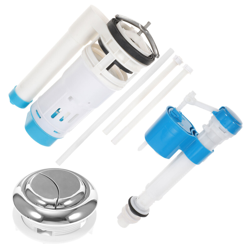 3Sets Toilet Flusher Replacement Kit Multi-Color Dual Flush Valve Set 603036401690
