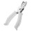 4Pcs Multi-Function Single Hole Puncher White Portable Paper Punch 2