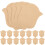 800Pcs Kraft Paper Sleeves Portable Holders 1