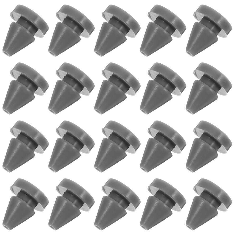80Pcs Durable Silicone Door Bumpers Grey For Wall & Cabinet Protection 353813284304