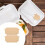 800Pcs Kraft Paper Sleeves Portable Holders 9