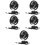 5Pièces Ventilateurs De Refroidissement USB Pour Portable 9