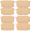800Pcs Kraft Paper Sleeves Portable Holders 4