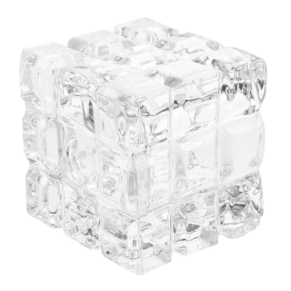 Solustre 2Pcs Glass Nail Monomer Dish Without Lid Compact Acrylic Holder