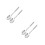 4Pcs Multifunctional Silver Pasta Spoon for Straining and Serving 7