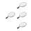 4Pcs Silver Heavy Duty Fishing Nets Large Scoop Wire Mesh Storage Net 6