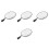 4Pcs Silver Heavy Duty Fishing Nets Large Scoop Wire Mesh Storage Net 5
