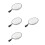 4Pcs Silver Heavy Duty Fishing Nets Large Scoop Wire Mesh Storage Net 8
