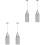 4Pcs Silver Milk Frother Handheld Electric Egg Mixer 3