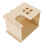2Pcs Small Beige Wooden Hamster Hideout Sturdy Safe Pet Accessory 3