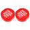 8Pcs Plastic Red Key Lock Box for Emergency with Wall-Mounted Design 2