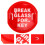 8Pcs Plastic Red Key Lock Box for Emergency with Wall-Mounted Design 11